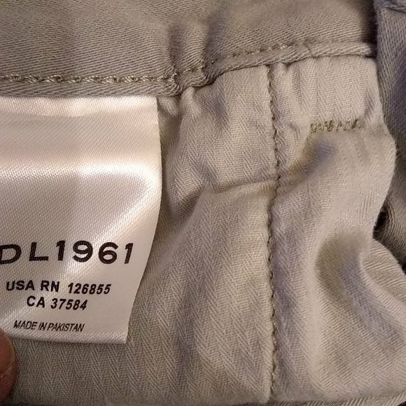 Brady Slim Gray Jeans Jr Size 14 DL1961 Pants - Picture 3 of 12